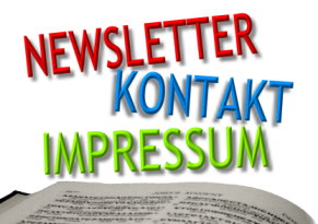 Newsletter, Kontakt, Impressum